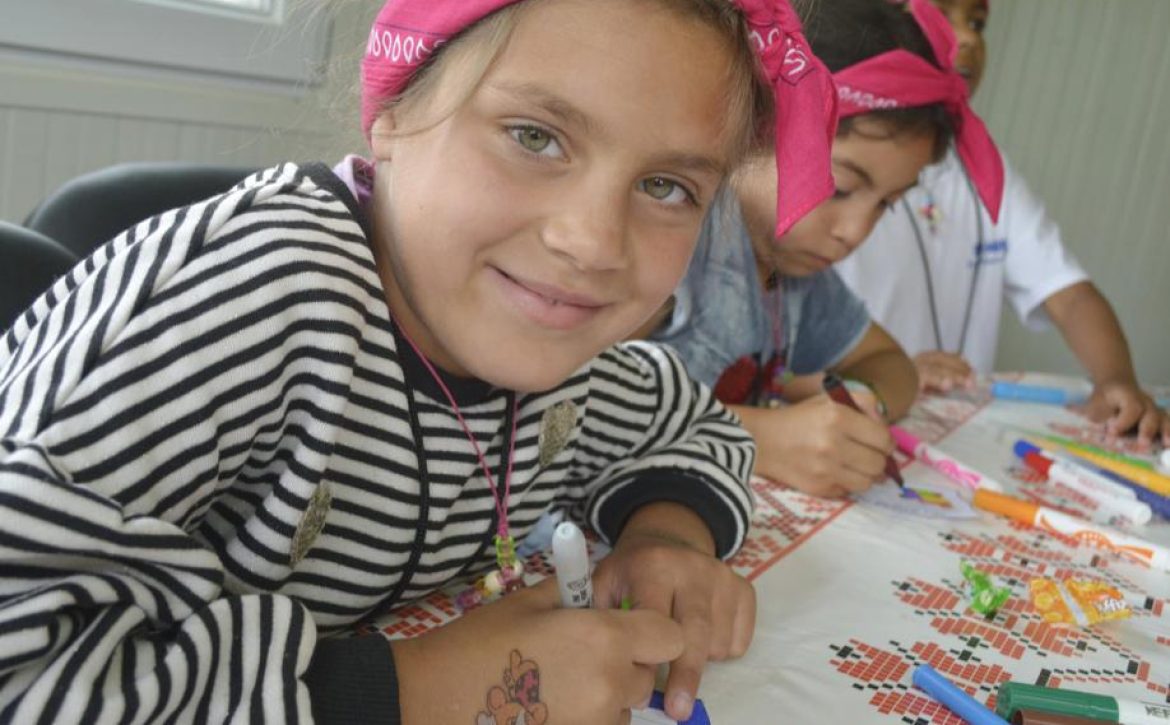 Camp Girl pink bandana